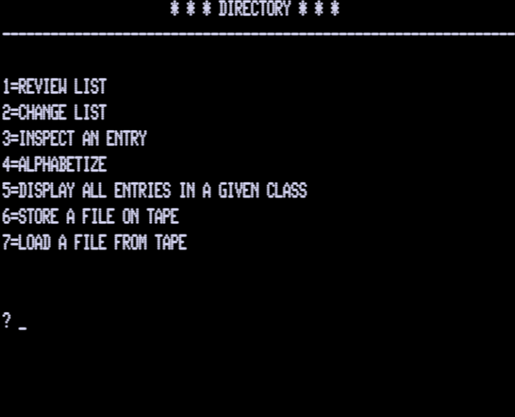 Screen shot